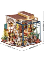 Robotime Rolife Emily's Flower Shop - Kendin Yap Minyatür Maket - Görsel 4