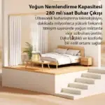 ALLY AquaBreeze 2000 Çift Buharlı 2L Ev Tipi Hava Nemlendirici - Görsel 3